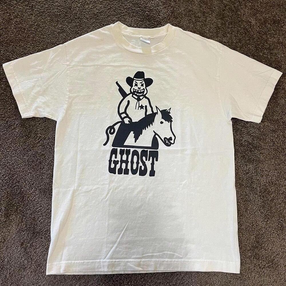 White Ghost Rider Tee